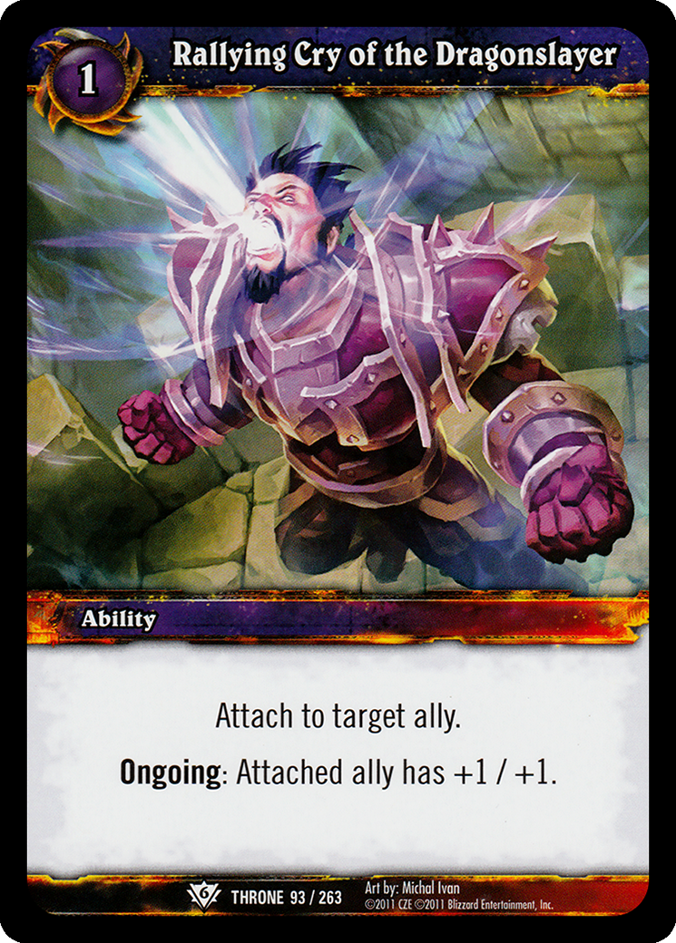 Rallying Cry of the Dragonslayer